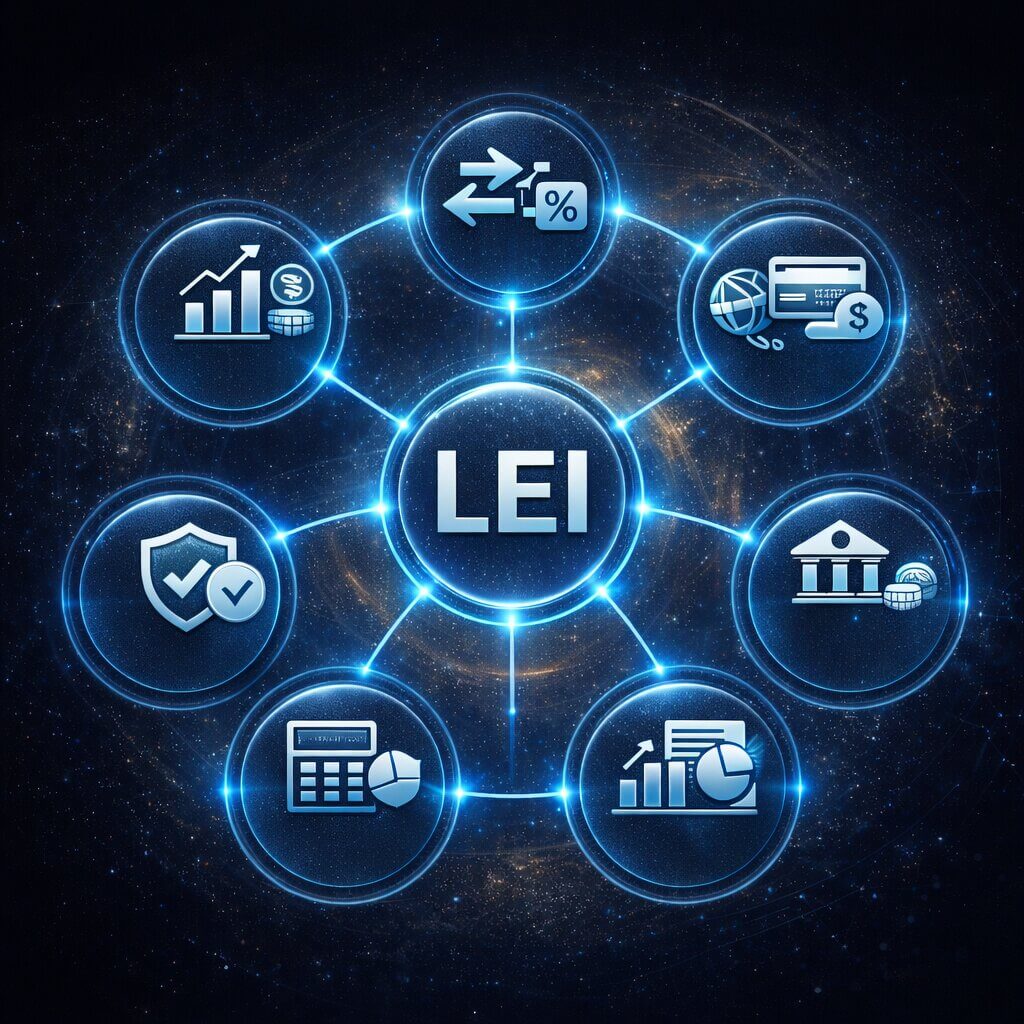 Globalni primeri uporabe kode LEI na finančnih trgih, pri plačilih, poročanju in mednarodnem poslovanju